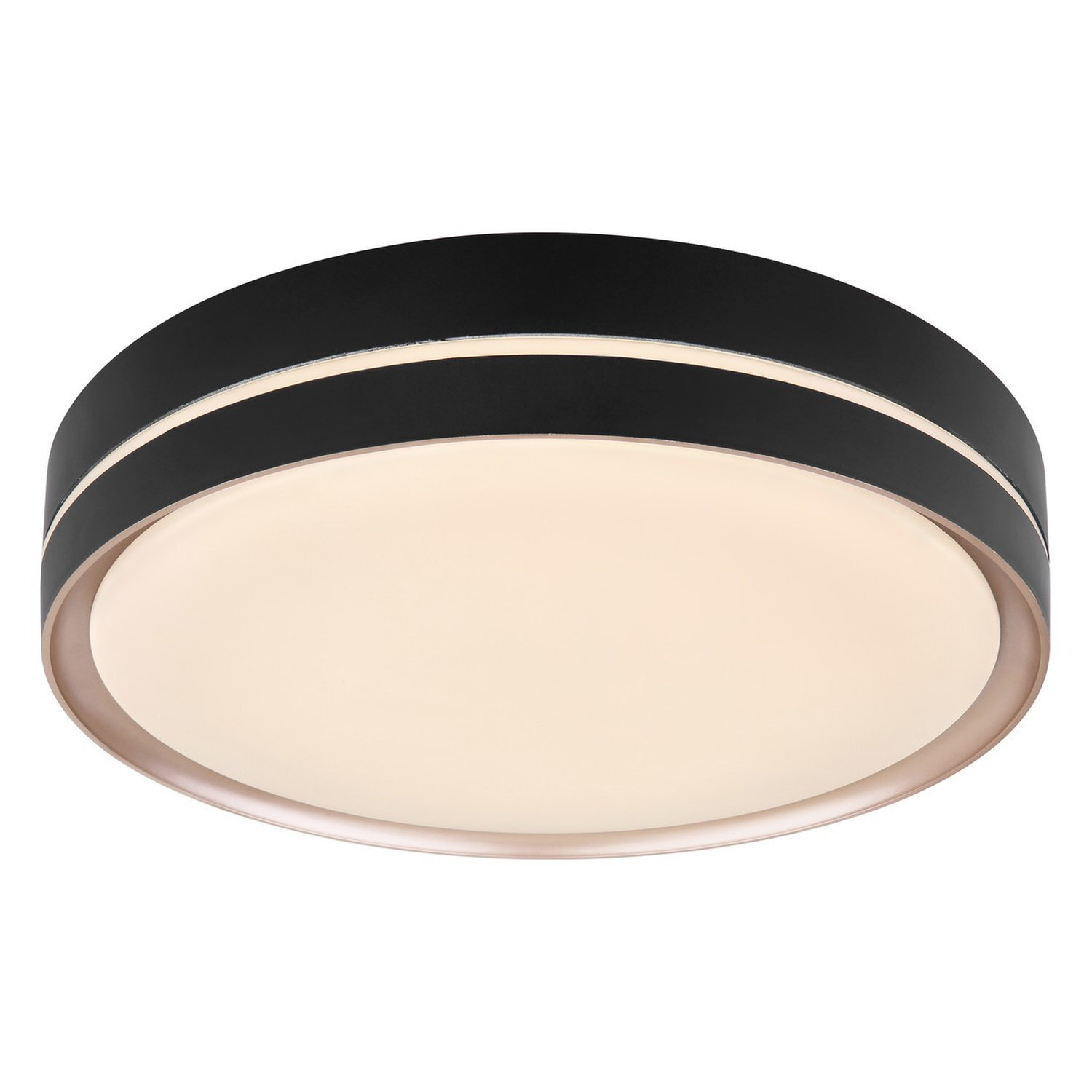 Netlighting Unisex Black Manni Semi Ceiling Light Led Dimmable 2700-6500K Remote 38.5Cm - Image 2