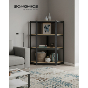 SONGMICS 4-Tier Shelving Unit, Heavy Duty Garage Storage Rack, 70 x 70 x 160 cm