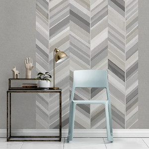 Chevron Digital Mural Wallpaper