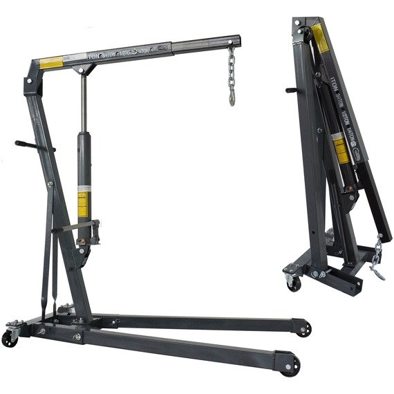 SwitZer 1 Tonne Folding Engine Crane Stand Hoist Lift