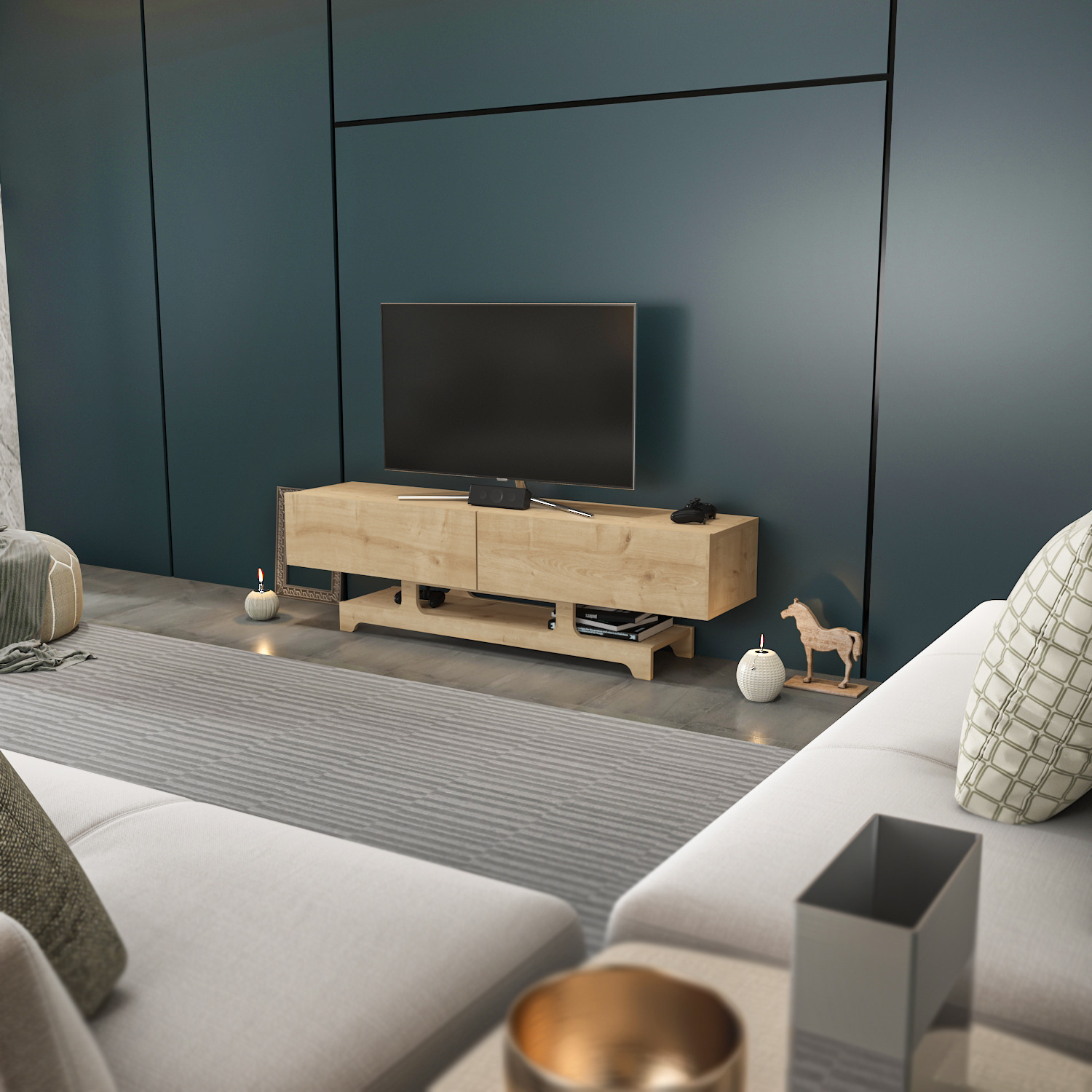 Tera Tv Unit - Oak