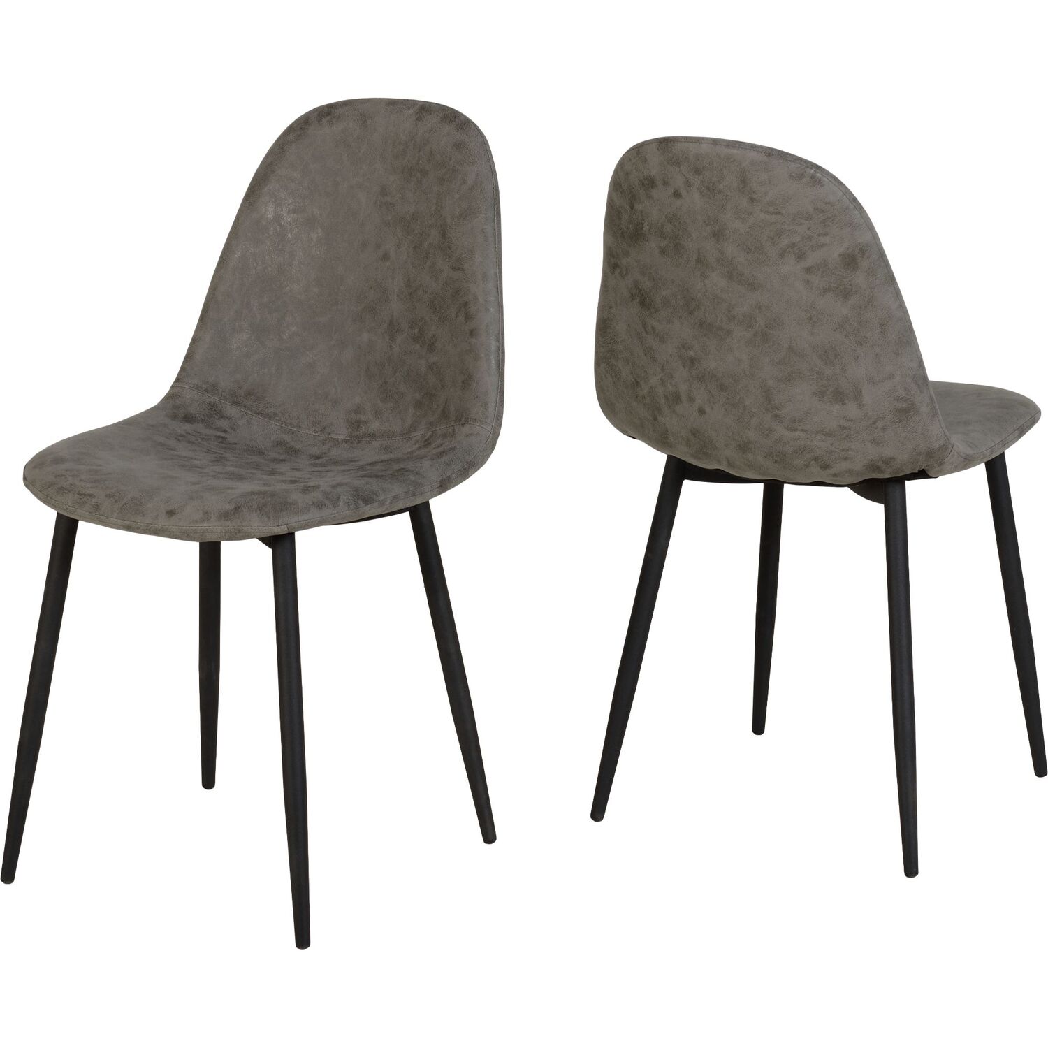 Athens Rectangular Dining Set - Concrete Effect