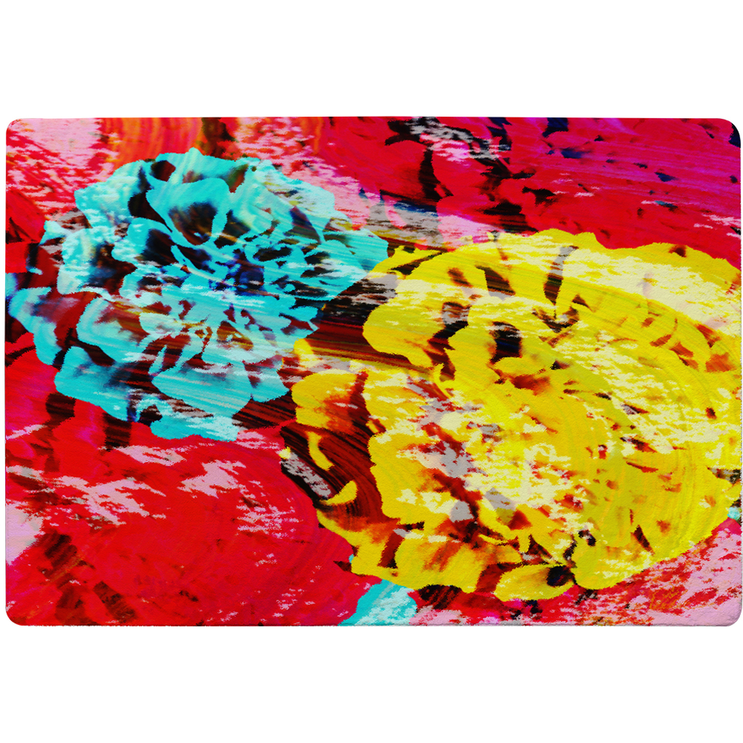 Roses Rug - Red / 150cm thumbnail