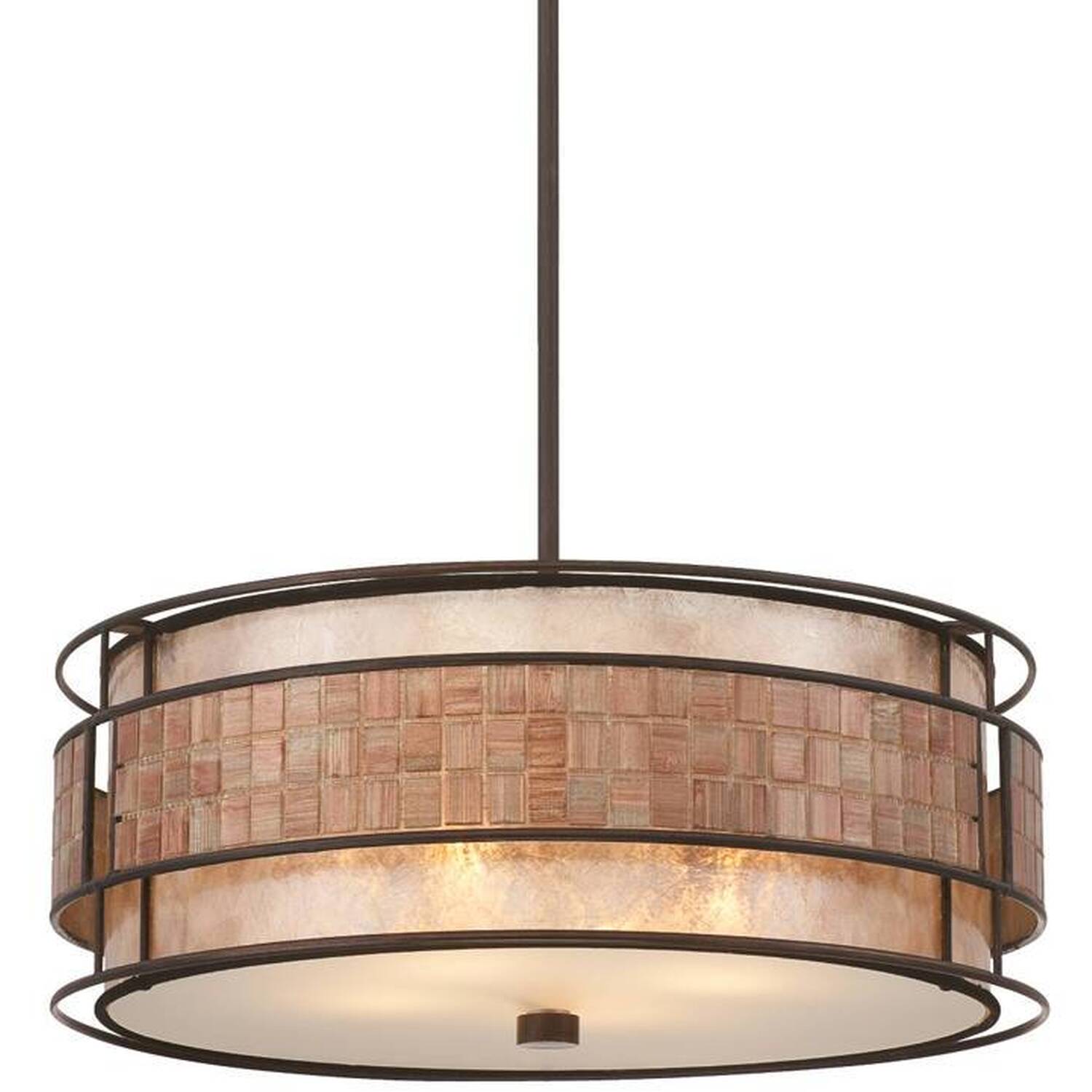 Laguna 4 Light Ceiling Pendant Renaissance Copper, E27 - Renaissance Copper