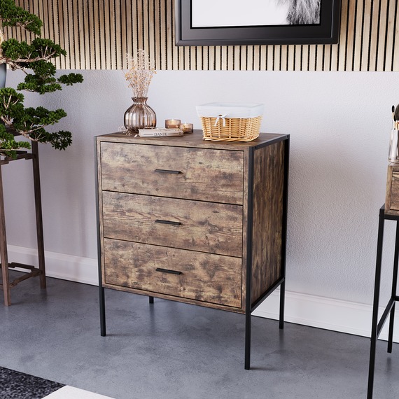 Brooklyn 3 Drawer Chest