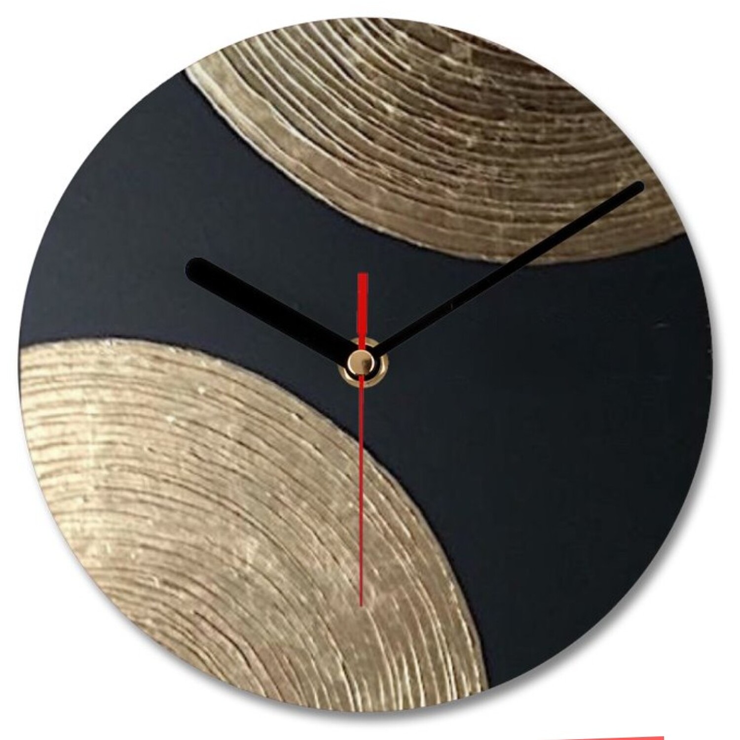 Modern Gold Circle Wall Art - Gold