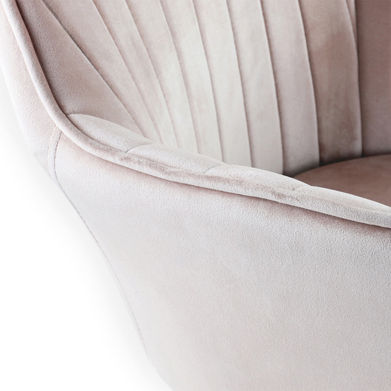 Muse Velvet Accent Arm Tub Chair 