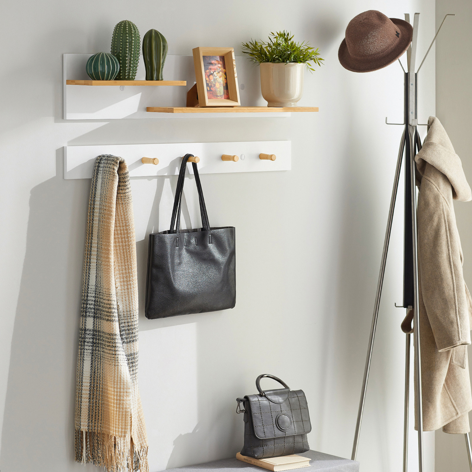 SoBuy Wall Display Rack By 2 Separated Parts