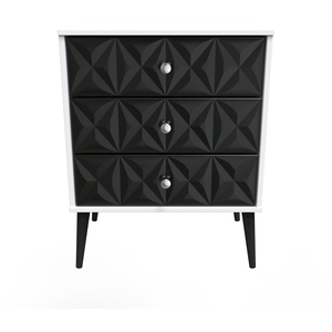 Pixel Ready Assembled 3 Drawer Midi Chest
