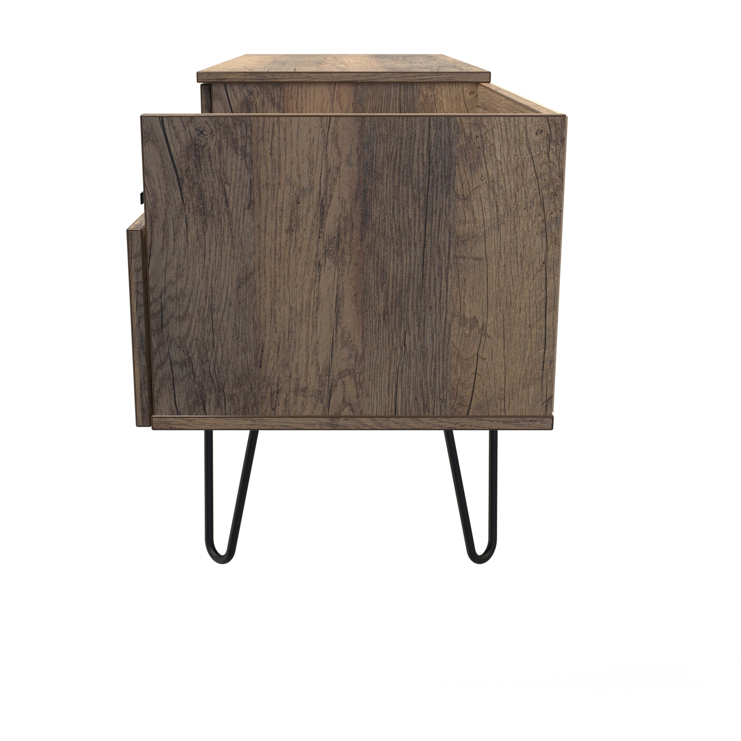 Hong Kong Tv Console Unit - Vintage Oak