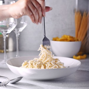 Porcelain Pasta Bowls - Set of 4