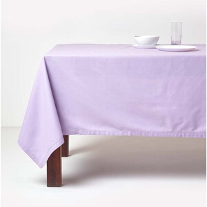 Mauve / 54x90 in Plain Cotton Tablecloth shot 4085521