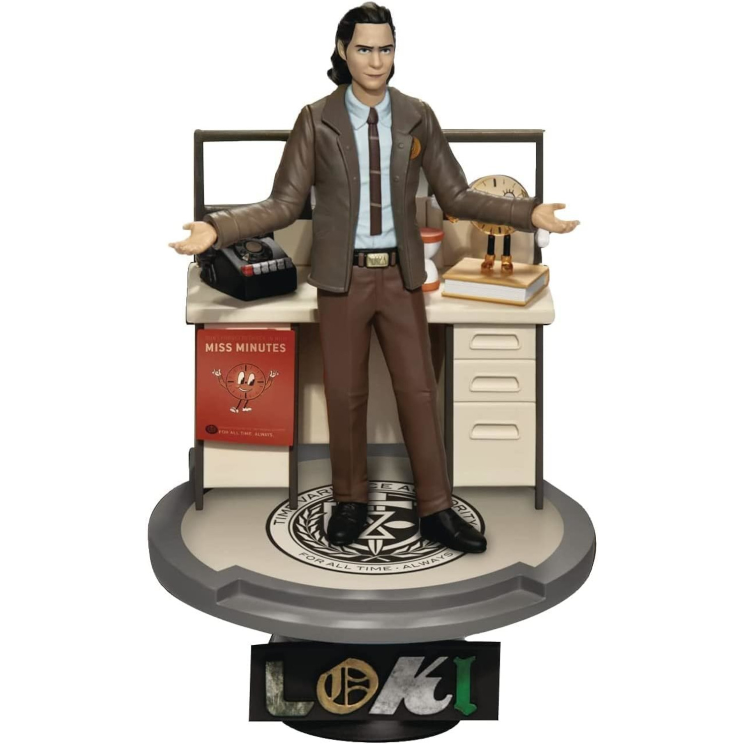 Image of Beast Kingdom Toys Loki D-Stage PVC Diorama Statue - Brown