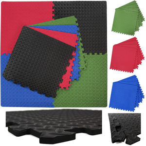 Interlocking Gym Yoga Mats Anti-Fatigue EVA Soft Foam Exercise Play Floor Tiles