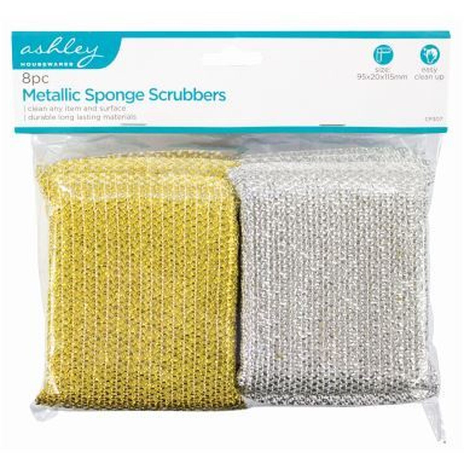 Image of Metallic Scouring Pads - Multi -&hellip;