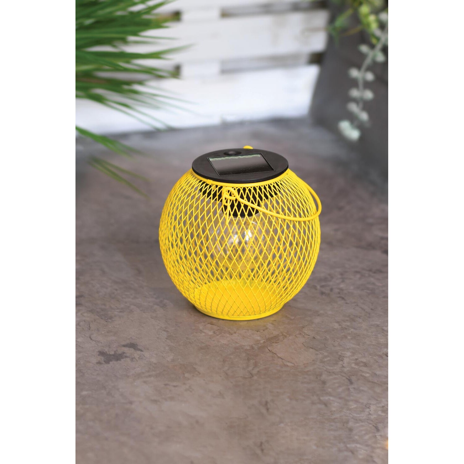Small Solar Mesh Lantern