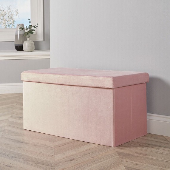 Home Source Folding Ottoman Regular 