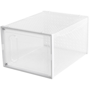 12Pcs Shoe Storage Boxes with Magnetic Door