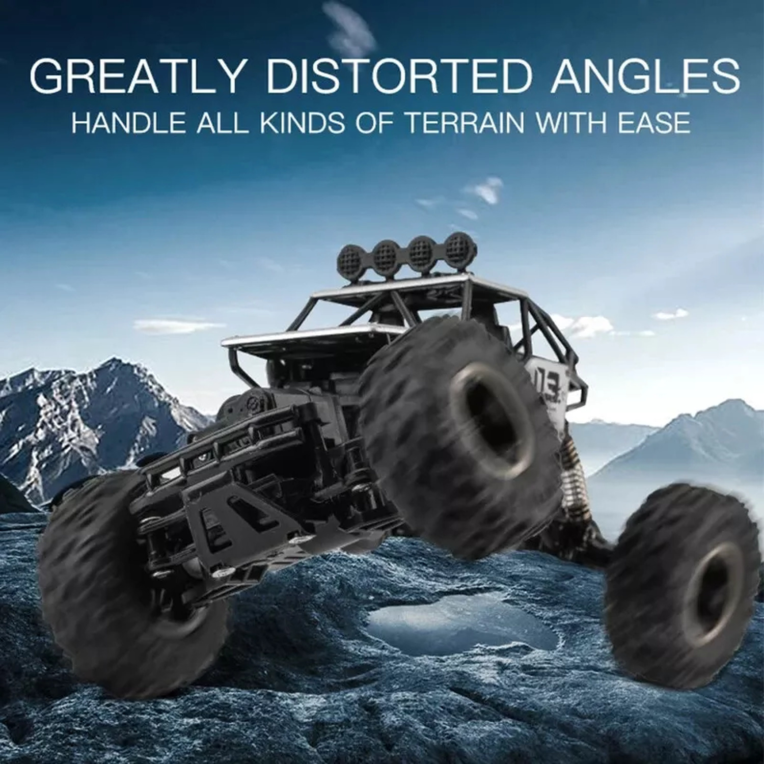 Remote Control Car Toys Rock Crawler High-Speed Off-Road Flip Stunt Car main image 0