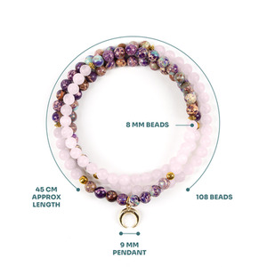 Balance Myga Mala Bead Necklace shot 5649844