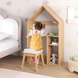 2-in-1 Kids Desk Chair Set