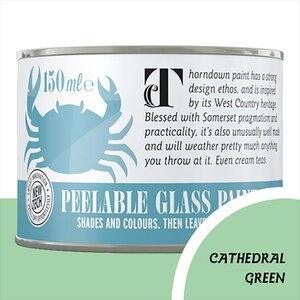 Thorndown Cathedral Green Peelable Glass Paint