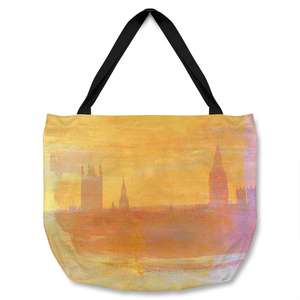 Big Ben Yellow Mist Tote bag