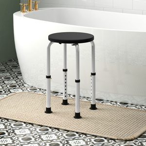 HOMCOM Bath Chair Shower Seat Safety Bathroom Elderly Aids Adjustable