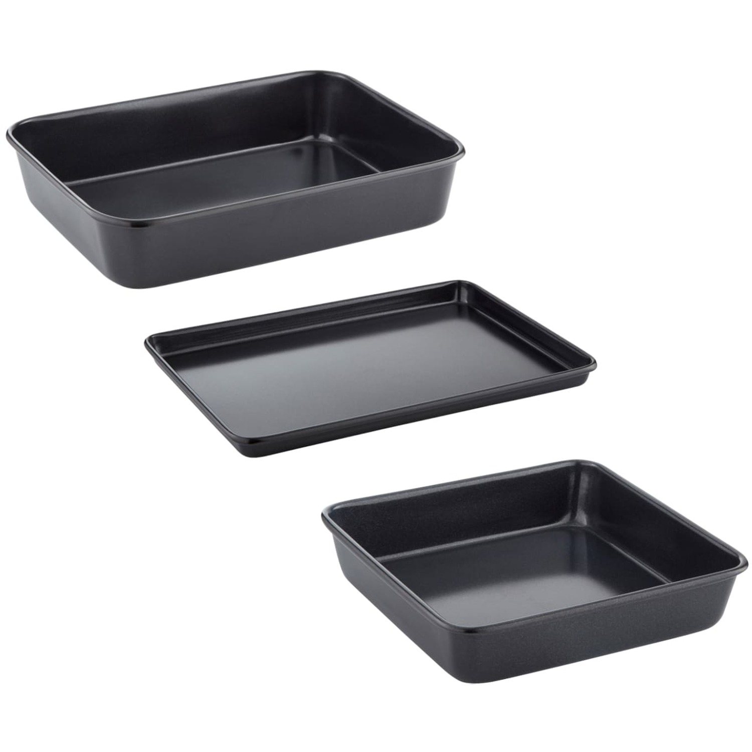 Image of 3 Piece Bakeware Set - Grey