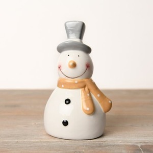 Happy Snowman Figurine