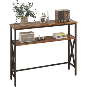 Industrial Slim Console Table