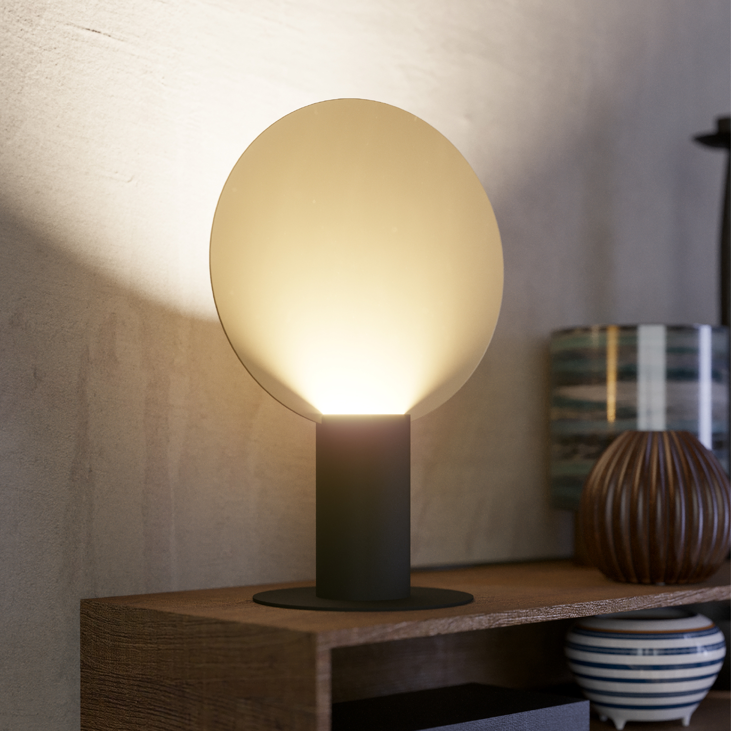 EGLO Sarona Black  Gold Modern Table Lamp - Black, Gold