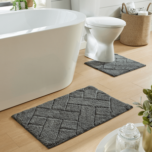 Bali Bath Mat  Pedestal Set