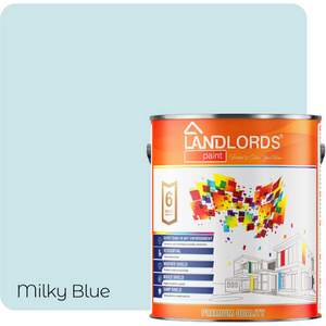 Milky Blue / 1l Landlord's Garden and Wood Paint Best Interior and Exterior Wood Protection shot 8381349