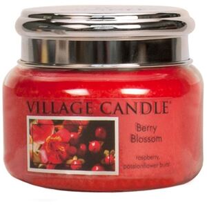 Village Candle 11oz Small Glass Jar Candle - Berry Blossom