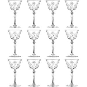 Melodia Glass Champagne Saucers