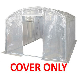 Extreme Clear Poly Tunnel Green House Replacement Cover 4m x 3m