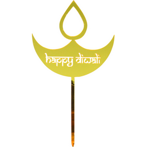 Happy Diwali Cake Toppers Five Pack