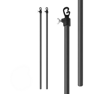 2pc Extending Telescopic Cloth Line Prop