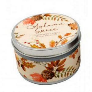 Christmas Spice Scented Candle Tin