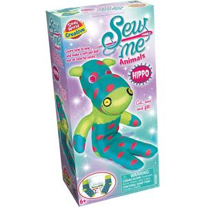 Small World toys Sew Me Animals Hippo Kit