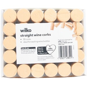 Pack of 30 Straight Wine Corks
