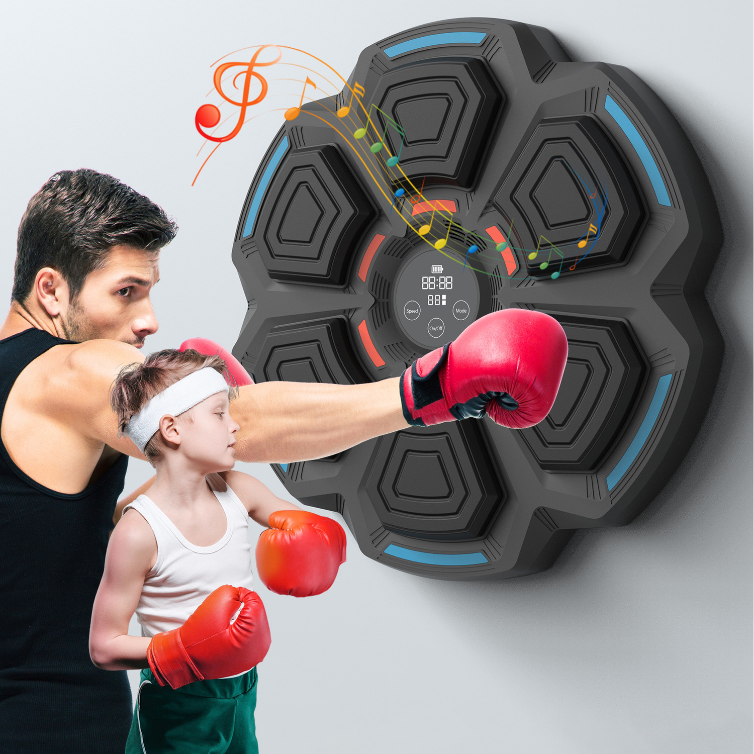 Bluetooth Digital Display Fitness Boxing Machine Wall Target