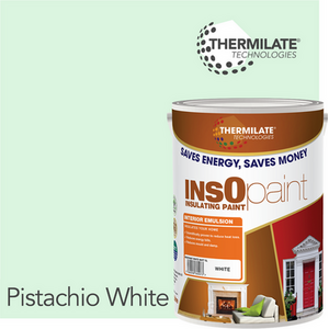 Pistachio White InsOpaint Interior Emulsion Paint Insulating and Anti-Mould Paint shot 10742034