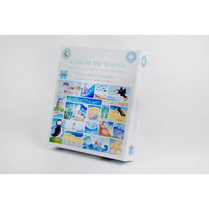A Day at the Seaside 1000 Piece Jigsaw Puzzle for Adults