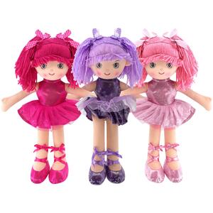 Ballerina Rag Doll Soft Plush Toy