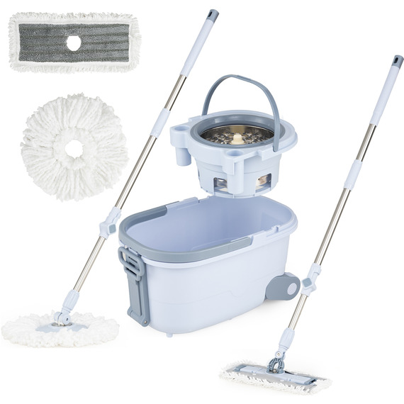 Deep Cleaning Mops and Bucket Set