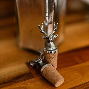Pack of 2 Stag Bottle Stoppers