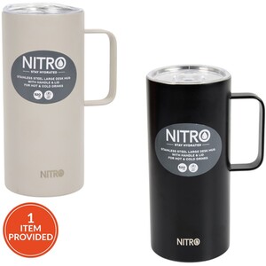 Nitro Stainless Steel Vacuum Desk Mug