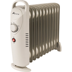 Alivio Oil-Filled Room Heater with Adjustable Thermostat